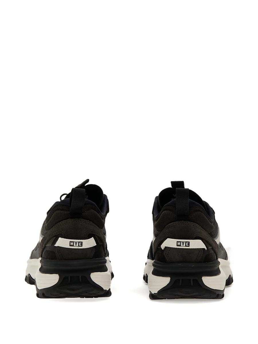 Sneakers Vans negri din piele intoarsa si material textil - Img 3