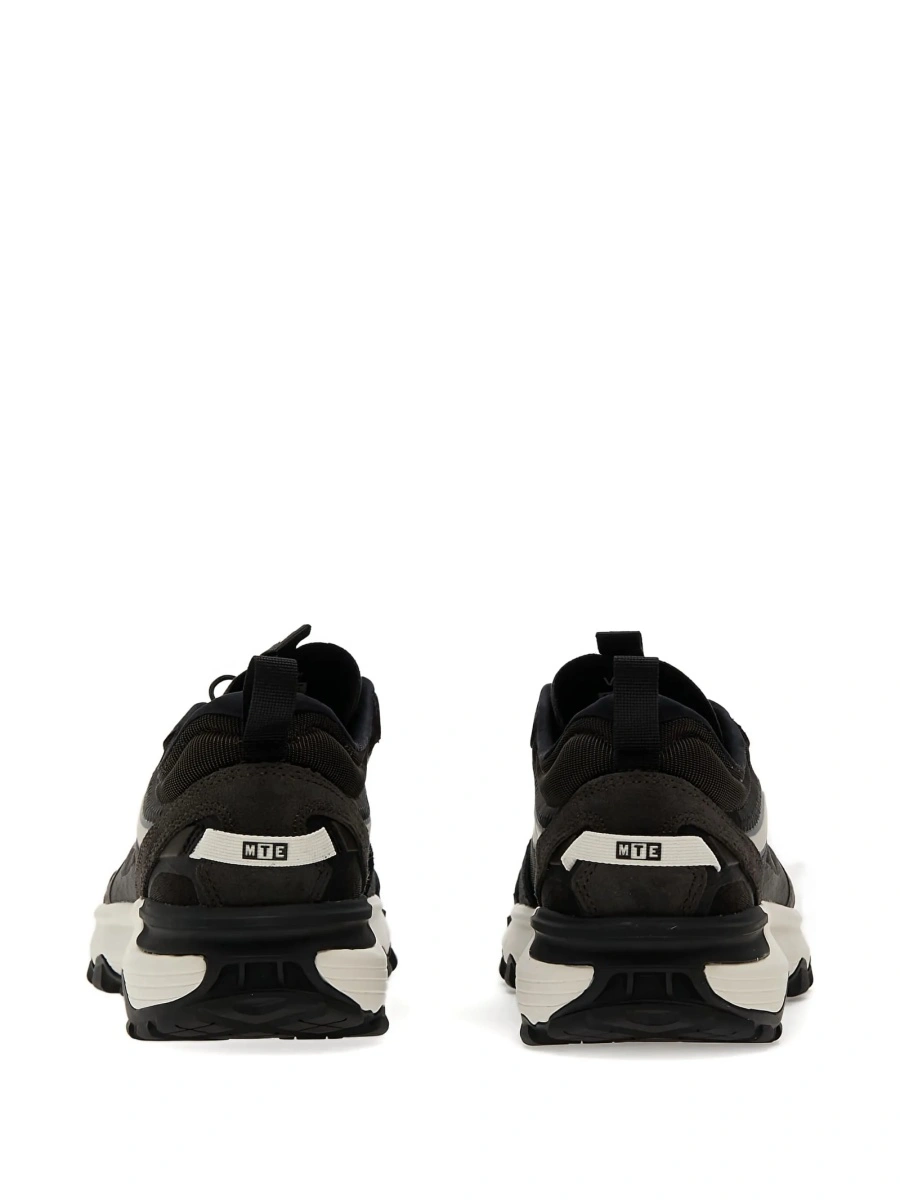 Sneakers Vans negri din piele intoarsa si material textil - Img 3