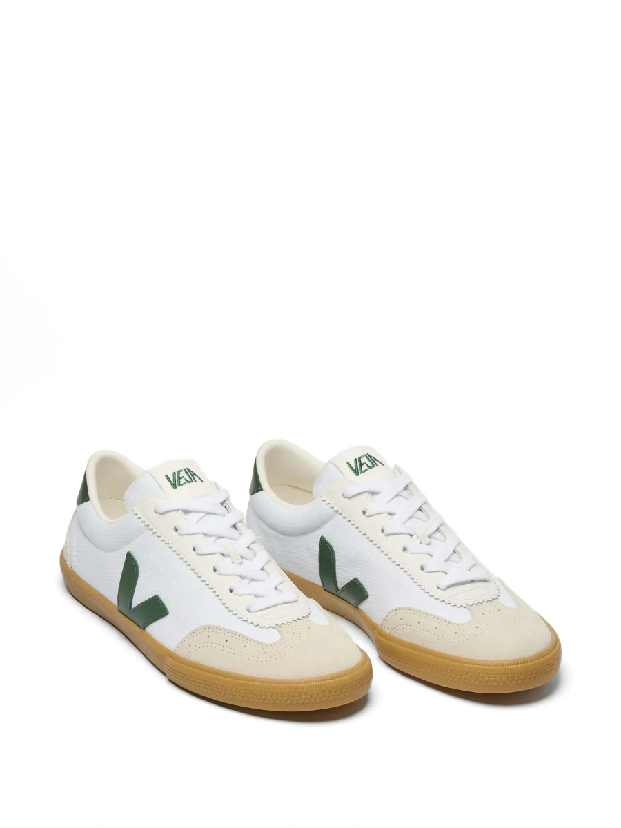 Sneakers VEJA albi din canvas 'Volley' - Img 6