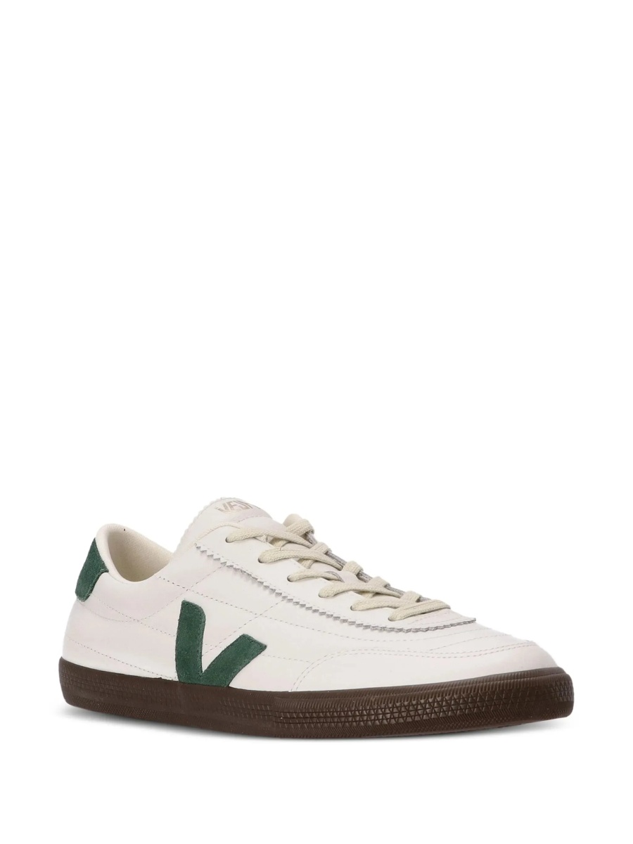 Sneakers VEJA albi din piele - Img 2