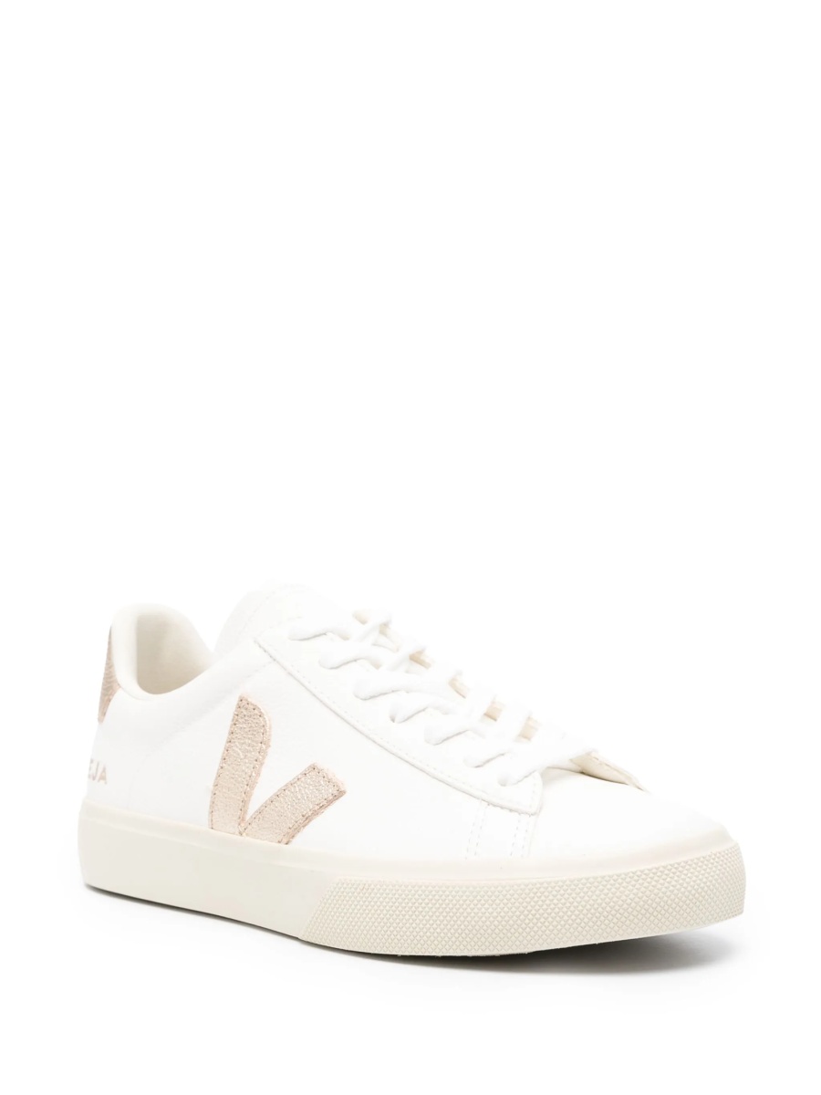 Sneakers VEJA albi din piele - Img 2