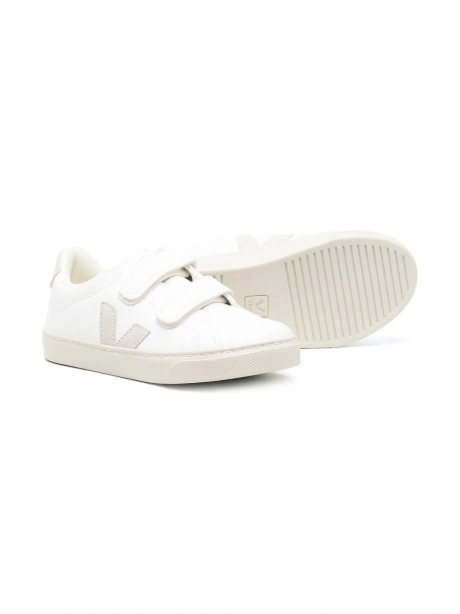 Sneakers VEJA albi din piele - Img 2