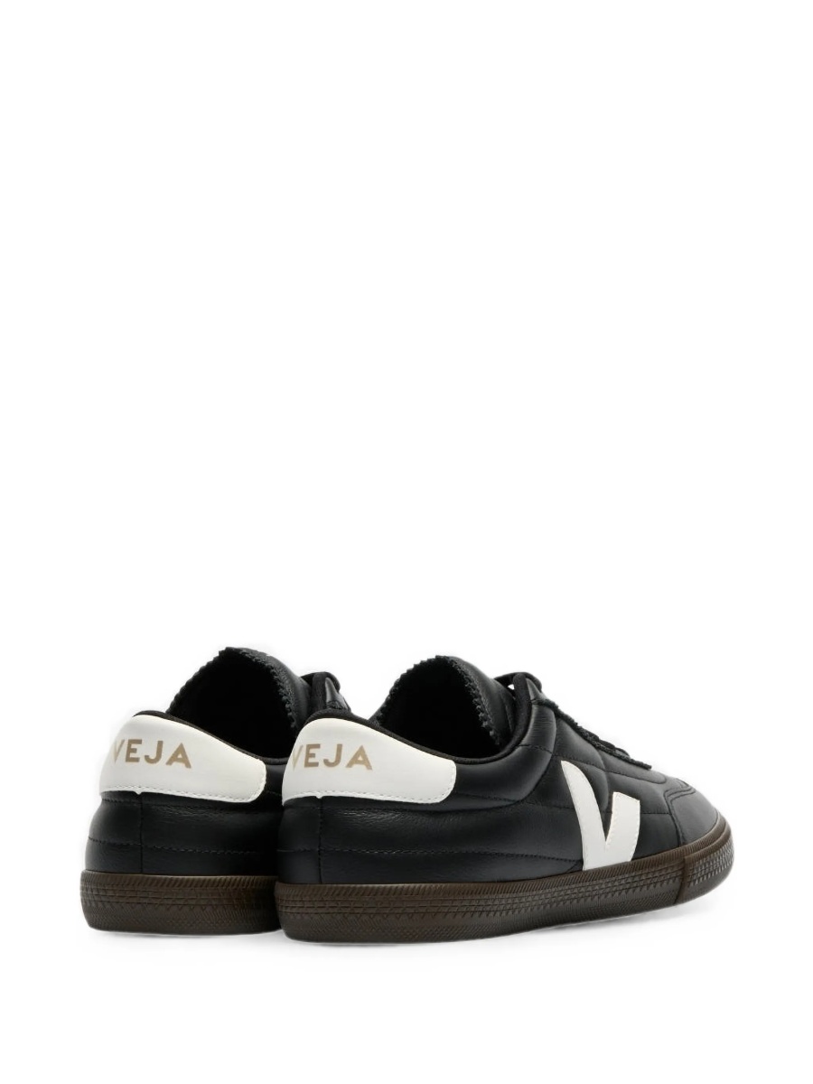 Sneakers VEJA negri din piele - Img 2