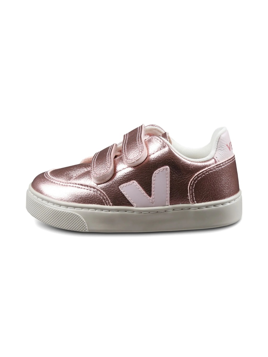 Sneakers VEJA roz din piele - Img 5