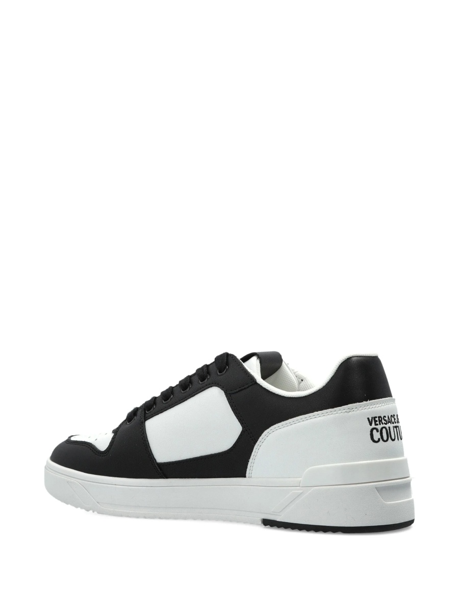 Sneakers Versace Jeans Couture albi din poliuretan - Img 4