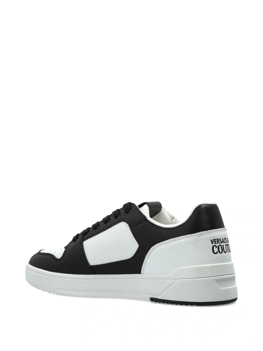 Sneakers Versace Jeans Couture albi din poliuretan - Img 4