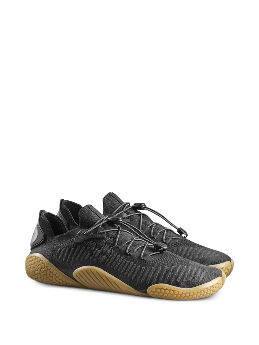 Sneakers Vivobarefoot negri din material textil si spandex/elastan - Img 2