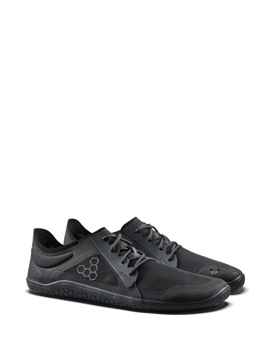 Sneakers Vivobarefoot negri din poliester reciclat - Img 2
