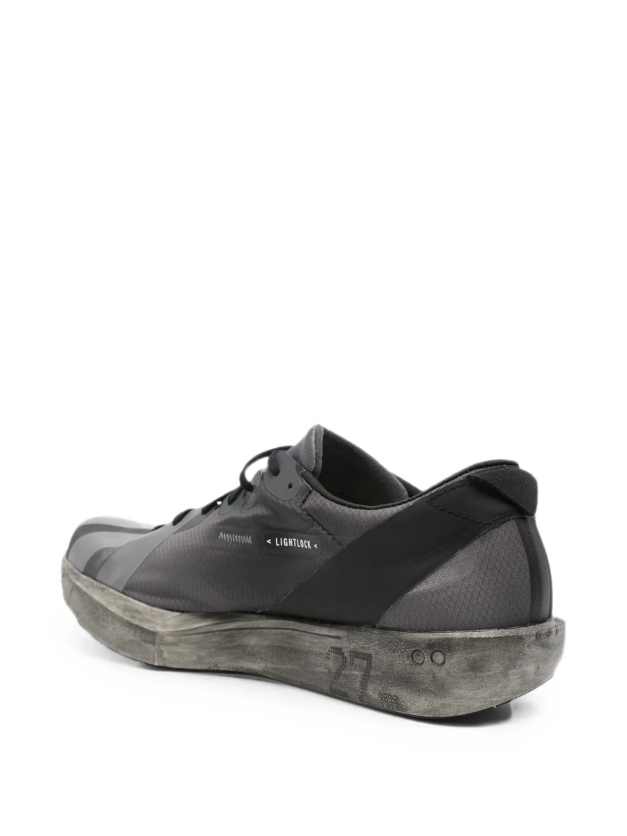 Sneakers Y-3 gri din poliuretan - Img 3