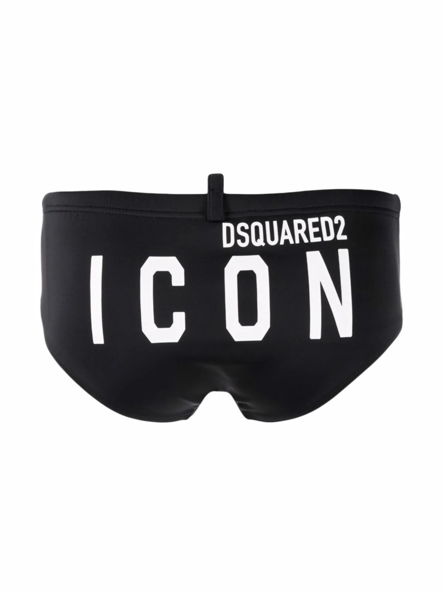Sort de baie DSQUARED2 negru - Img 2