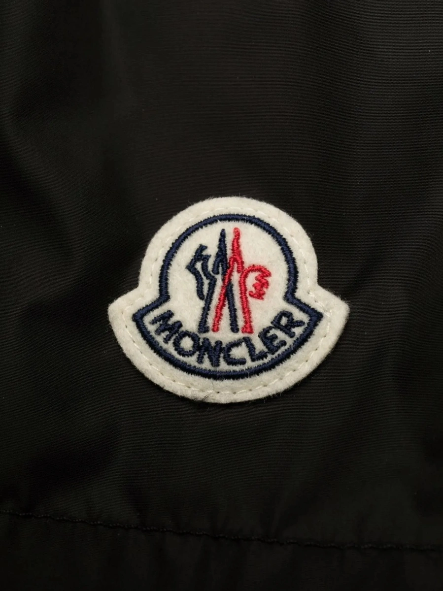 Sort de baie Moncler negru - Img 5