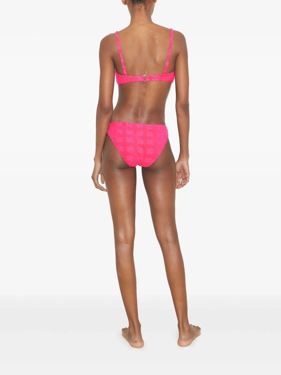 Sutien Tory Burch roz din bumbac - Img 5