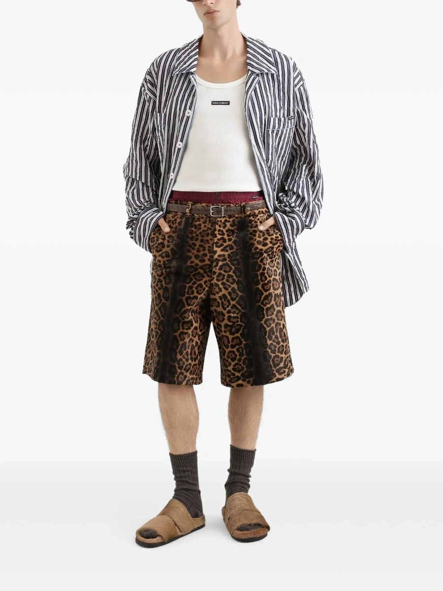 Top Dolce &amp; Gabbana alb din bumbac - Img 4