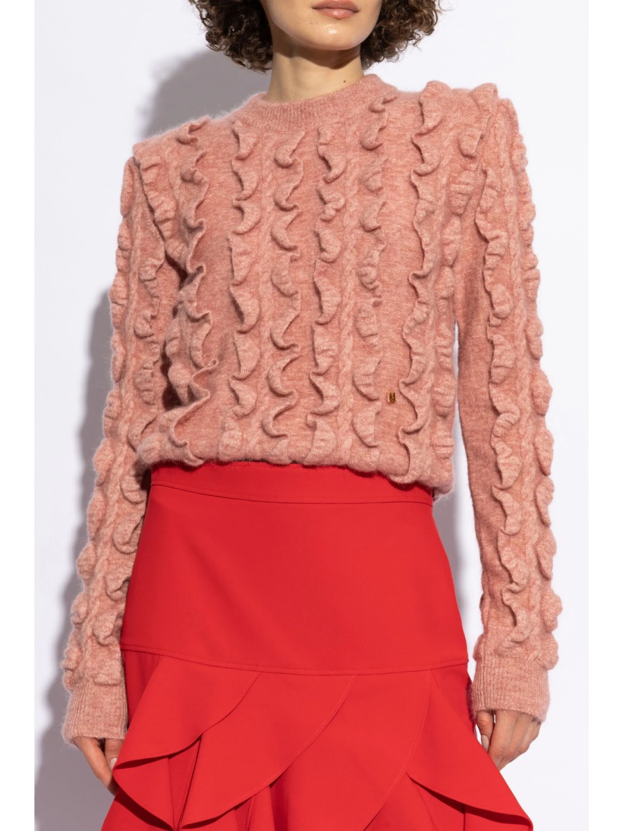 Top tricotat Moschino roz - Img 3