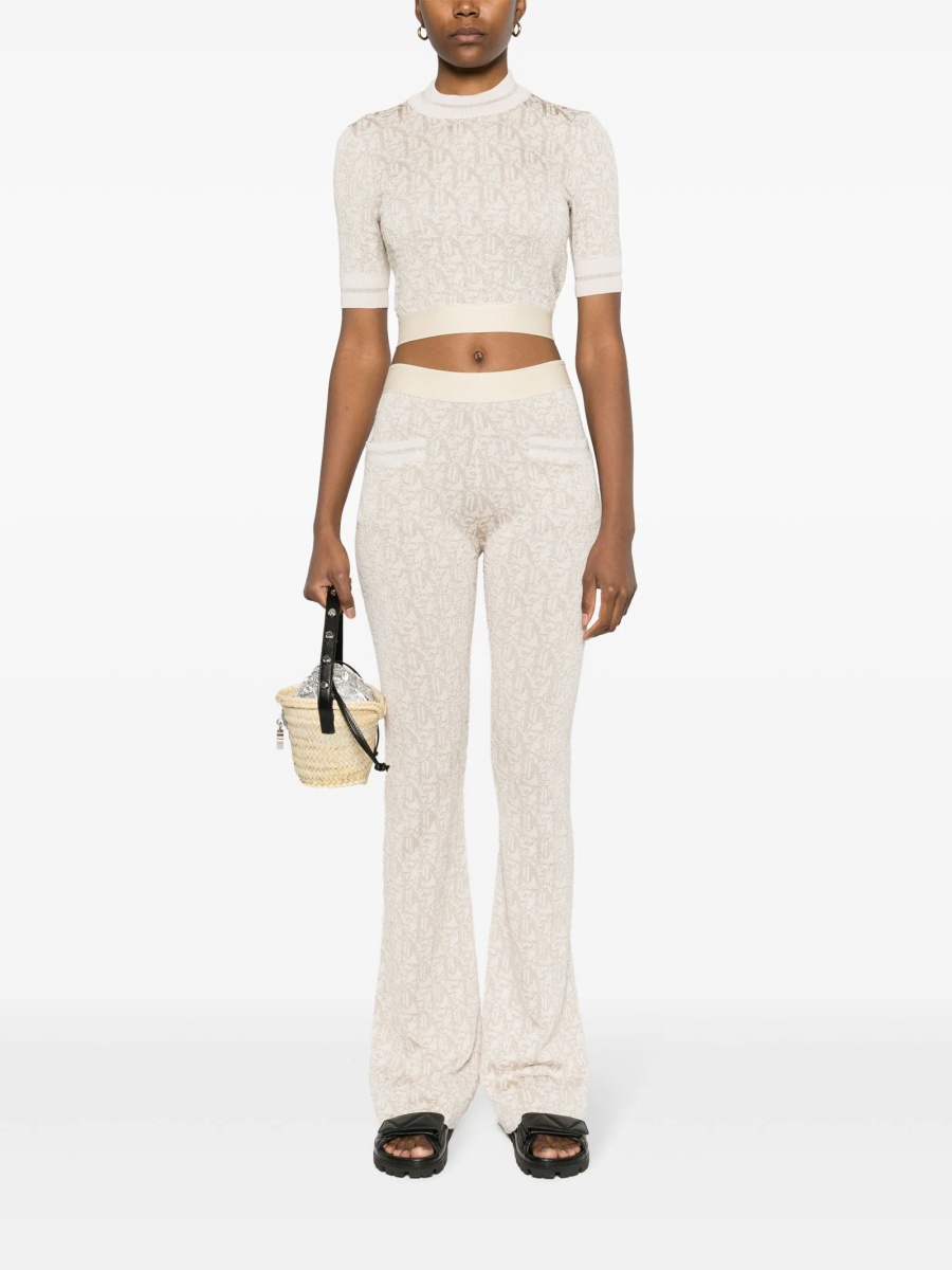Top tricotat Palm Angels neutru - Img 2