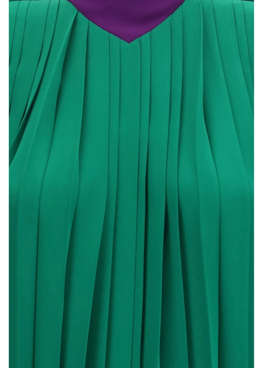 Topuri Pleated Georgette Top - Img 2