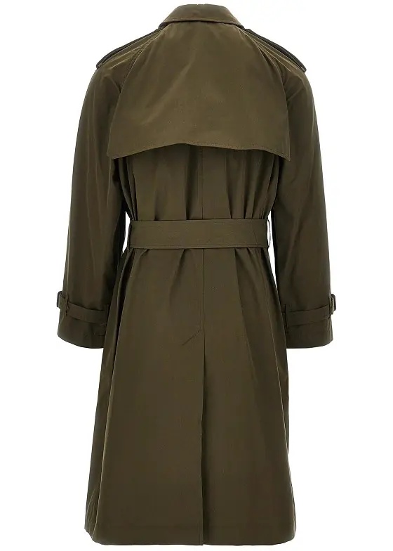 Trenciuri Cotton long trench coat - Img 3