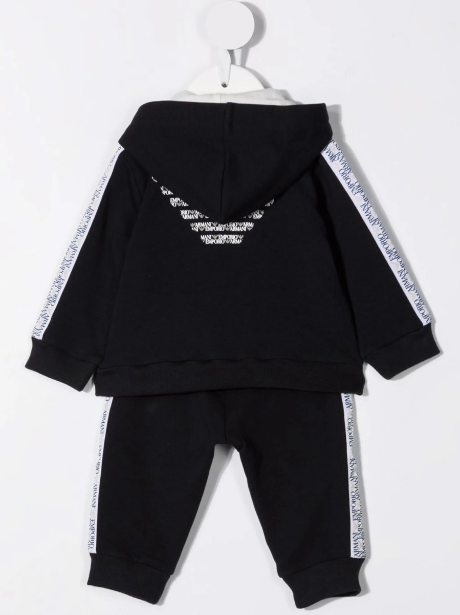Trening Emporio Armani albastru din vascoza si spandex/elastan - Img 2