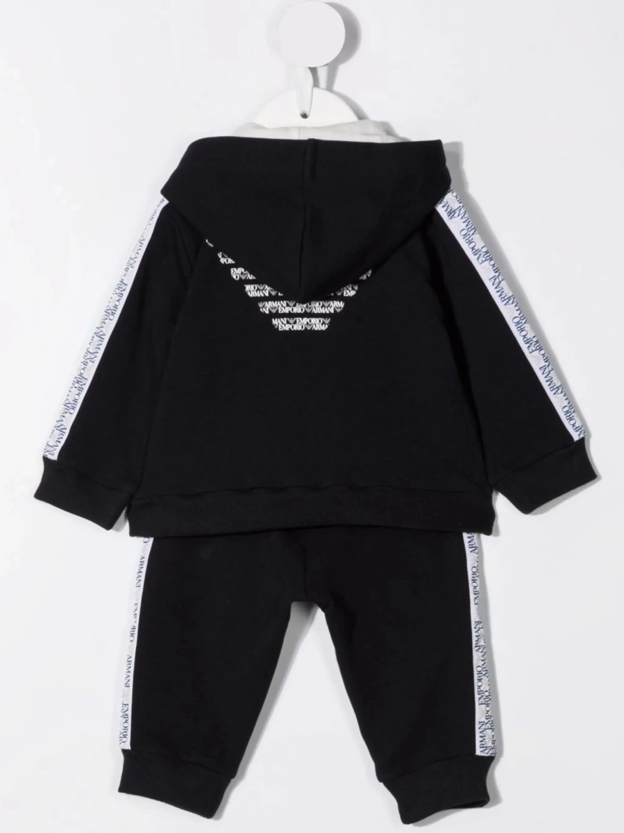 Trening Emporio Armani albastru din vascoza si spandex/elastan - Img 2