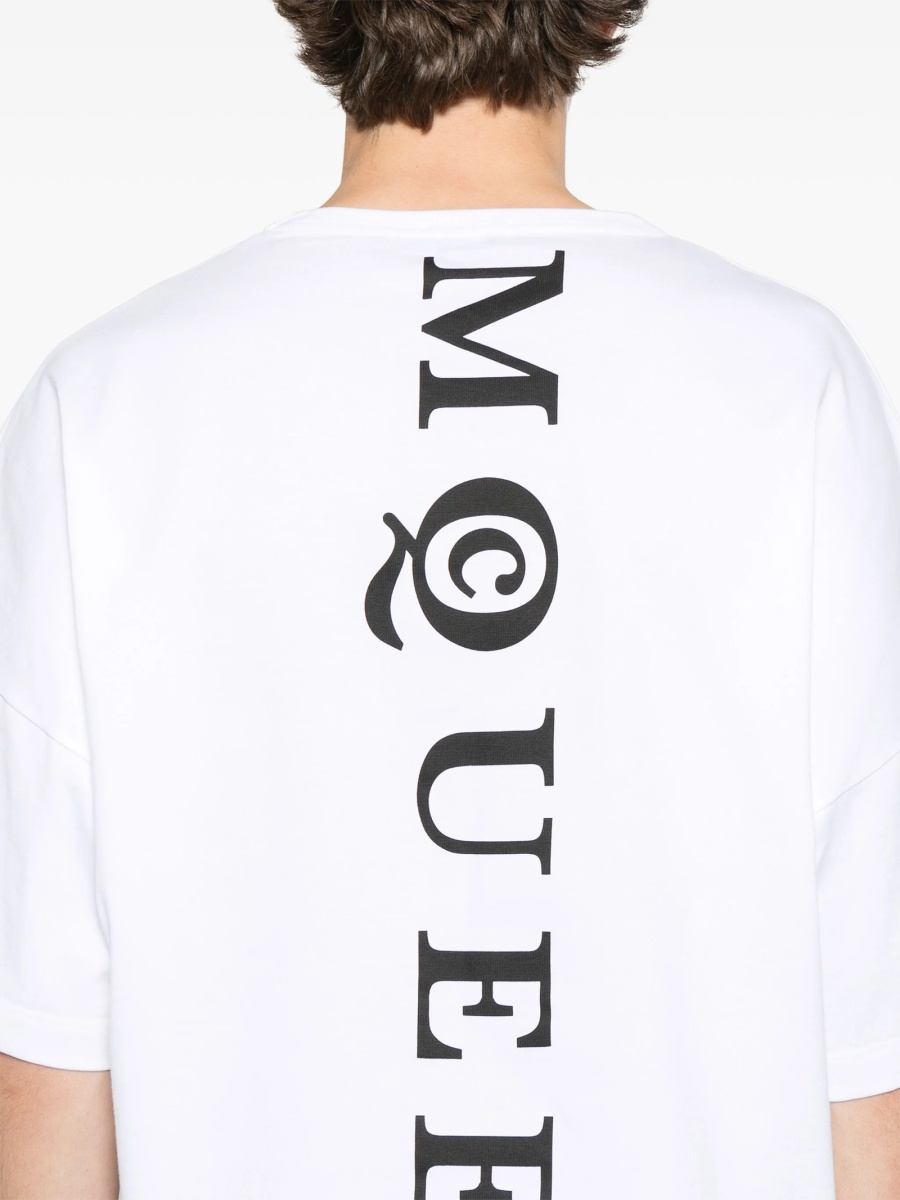 Tricou Alexander McQueen alb - Img 4