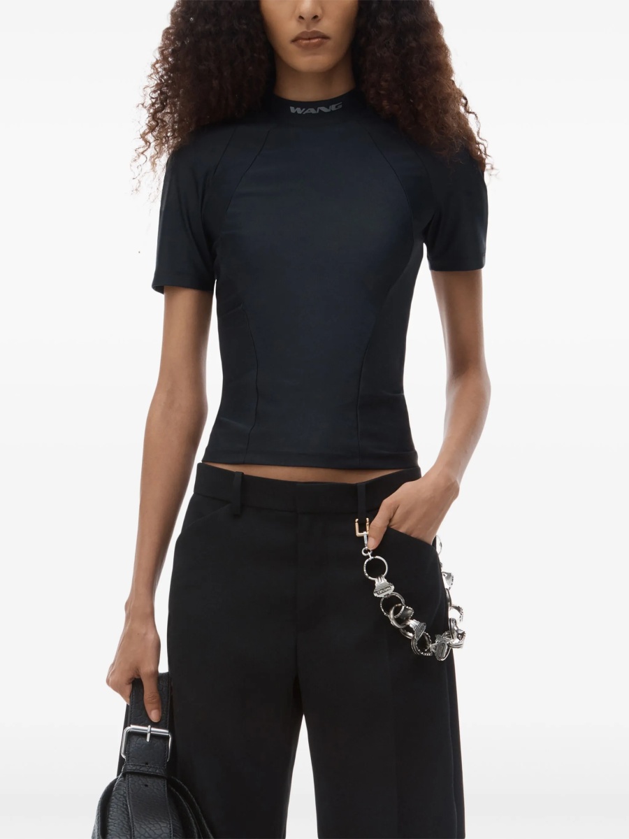 Tricou Alexander Wang negru - Img 3