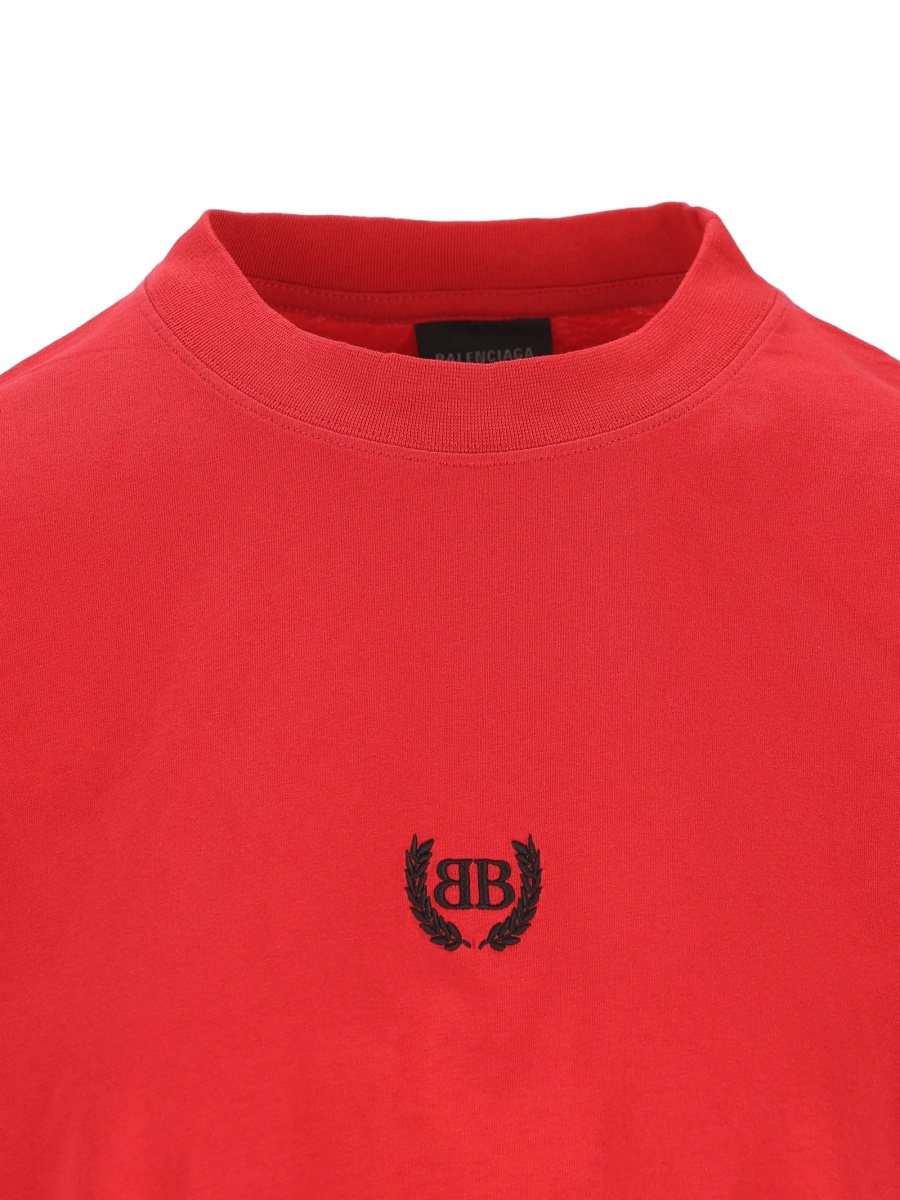 Tricou Balenciaga rosu - Img 4