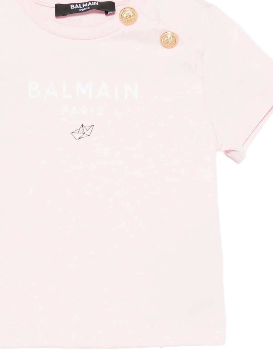 Tricou Balmain roz - Img 3