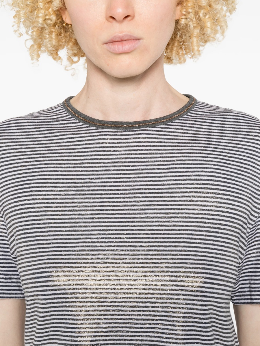 Tricou Brunello Cucinelli albastru - Img 5