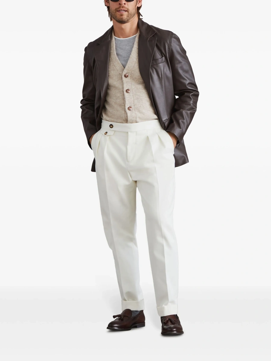 Tricou Brunello Cucinelli gri - Img 2