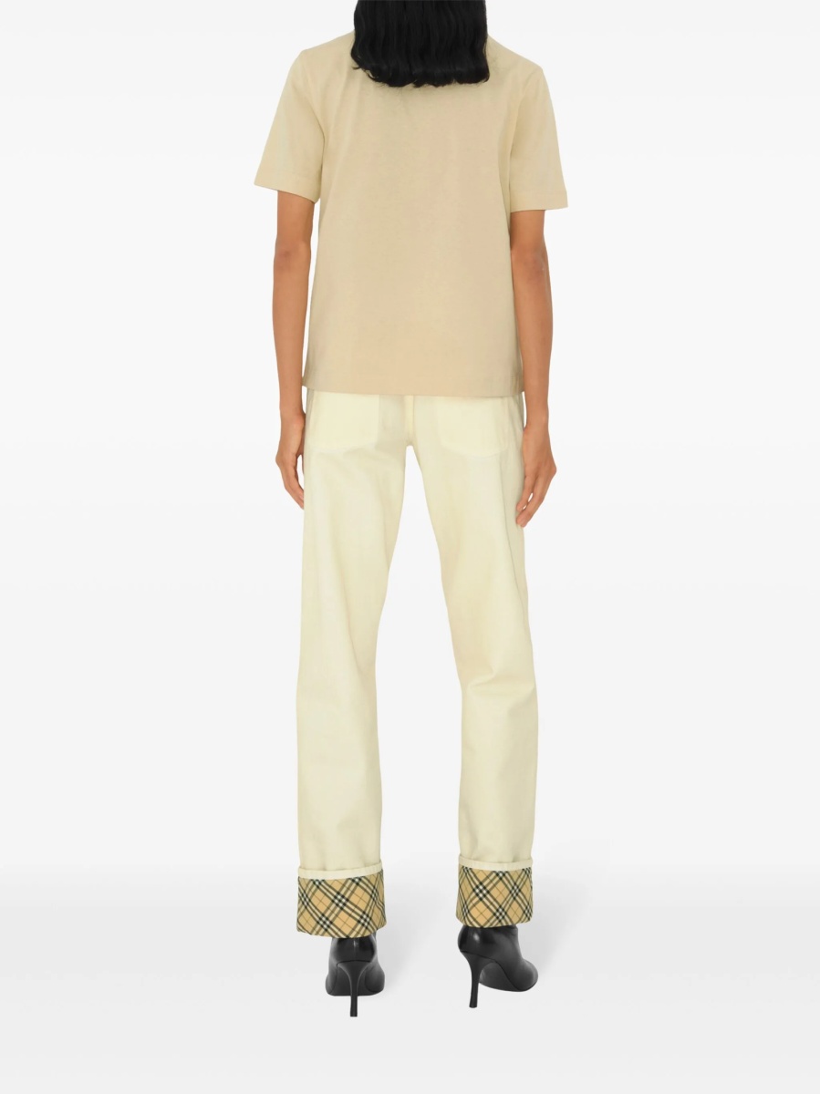 Tricou Burberry neutru - Img 4