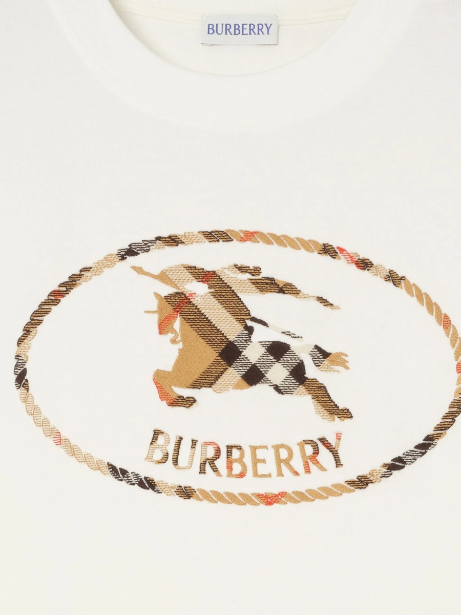 Tricou Burberry neutru - Img 2