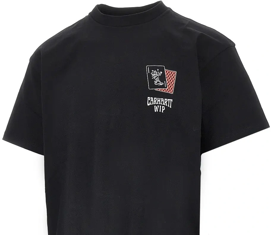 Tricou Carhartt negru 'Playing Card' - Img 2