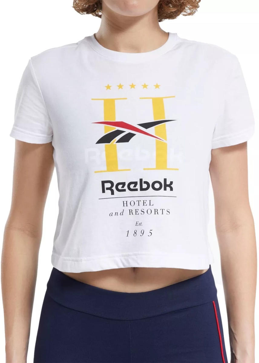 Tricou Classic Gp Hotel Cropped Tee FT8160 - Img 4