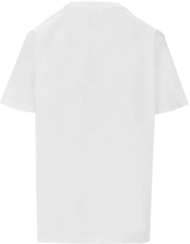 Tricou Cotton T-shirt with 'Strawberry' print - Img 3