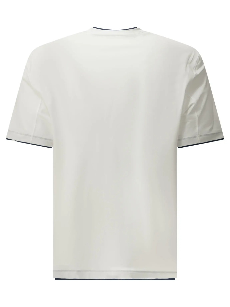 Tricou Crewneck T-shirt with logo - Img 2