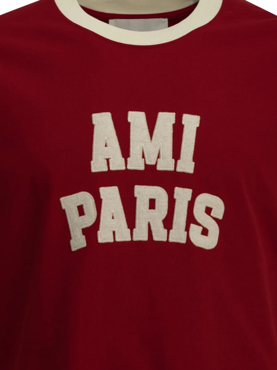 Tricou Crewneck T-shirt with logo - Img 3