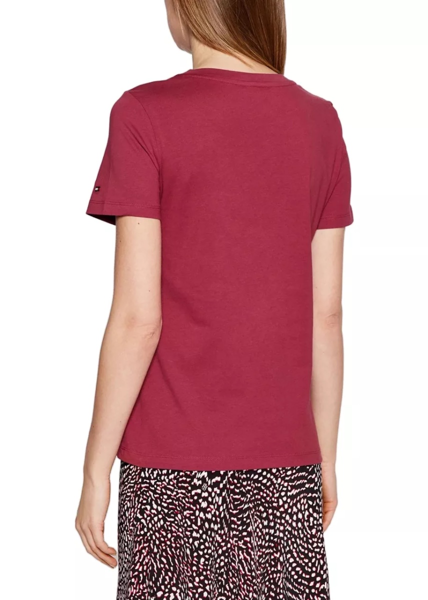 Tricou dama regular, decoltat - Img 3