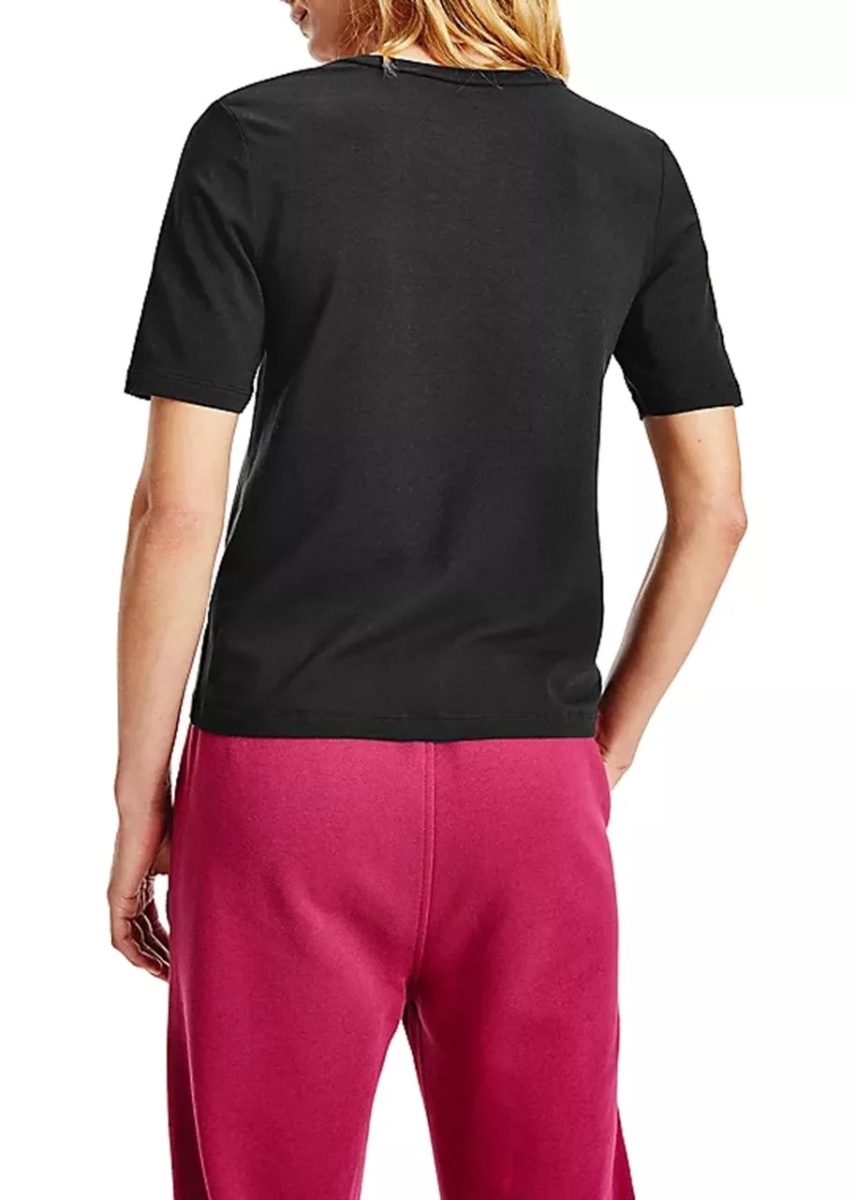 Tricou dama relaxed fit, negru - Img 4