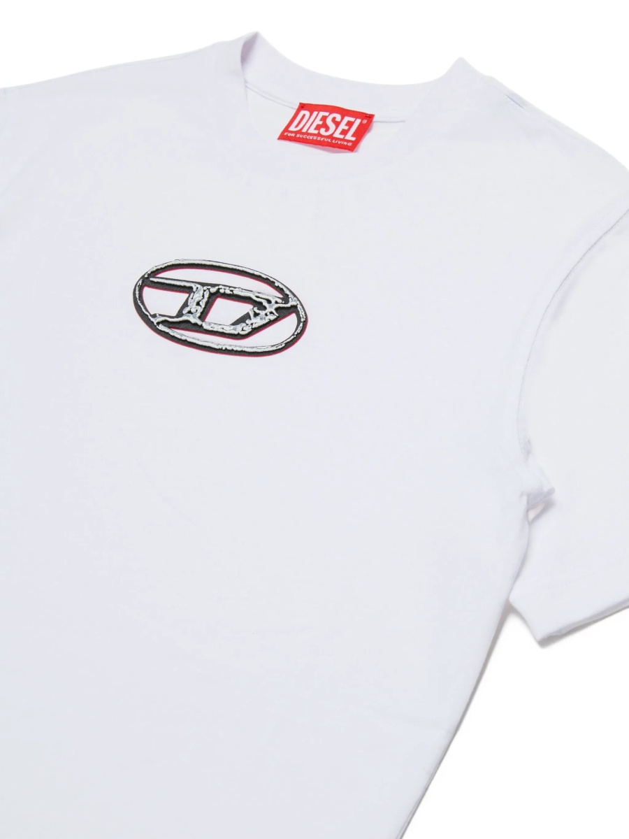 Tricou Diesel alb - Img 3