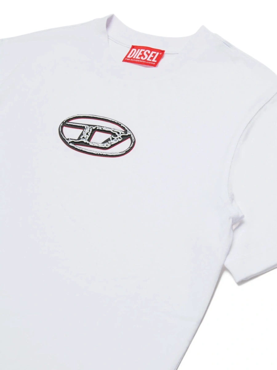 Tricou Diesel alb - Img 3