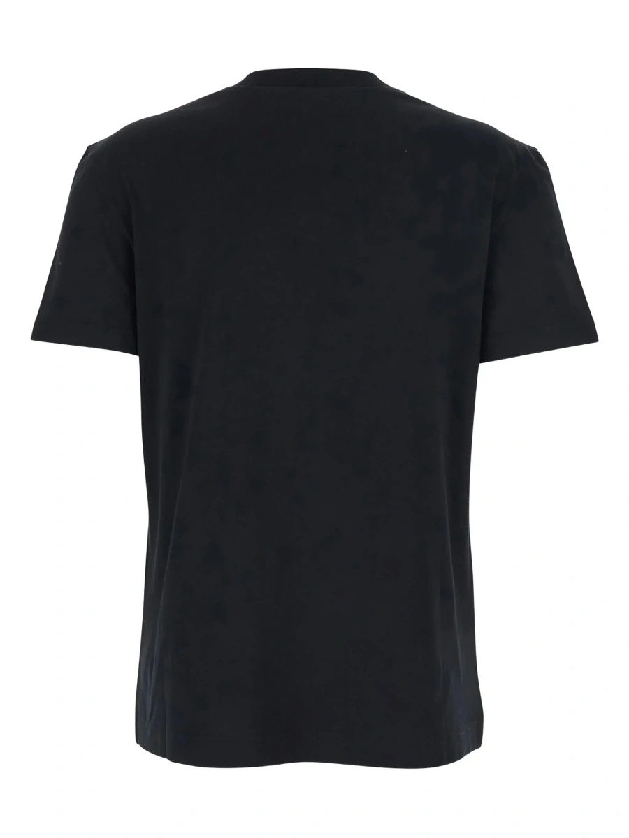 Tricou Dolce &amp; Gabbana negru din bumbac - Img 4