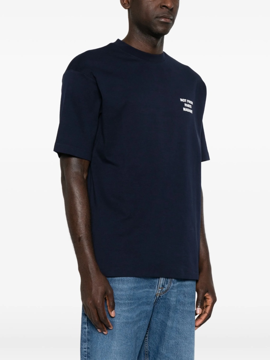 Tricou DRÔLE DE MONSIEUR albastru - Img 3