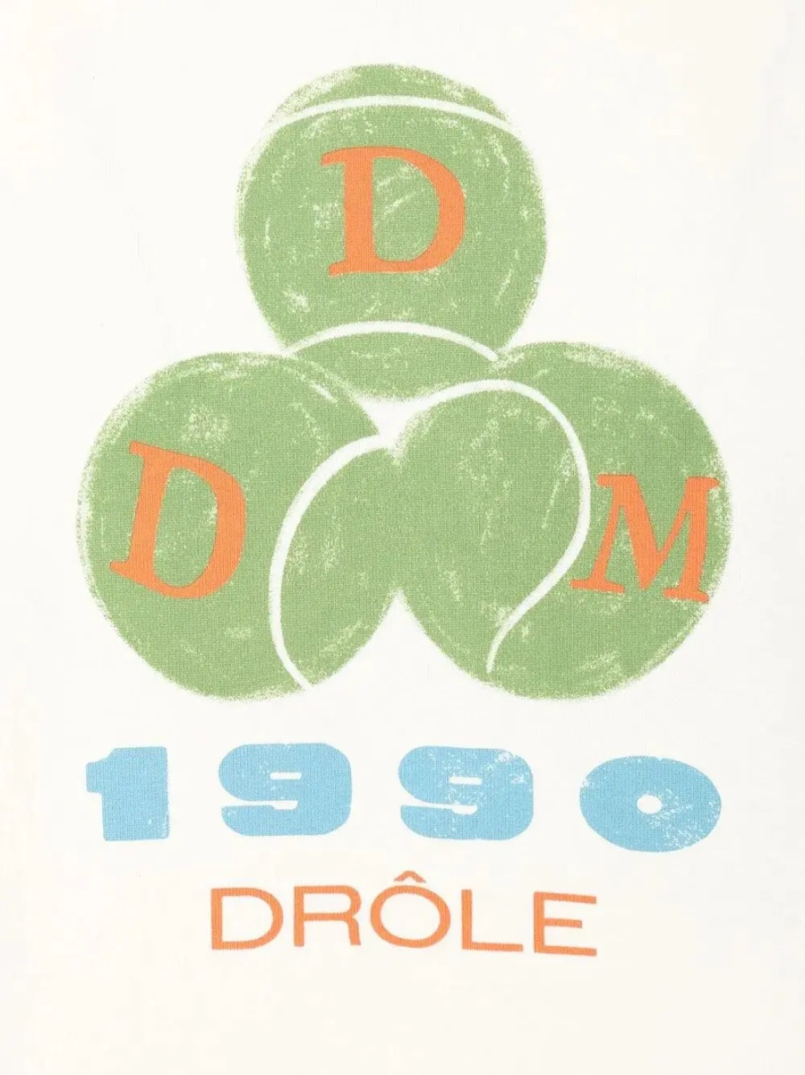 Tricou DROLE DE MONSIEUR t shirt L.TS328.CO248.OW OW OFF WHITE - Img 2