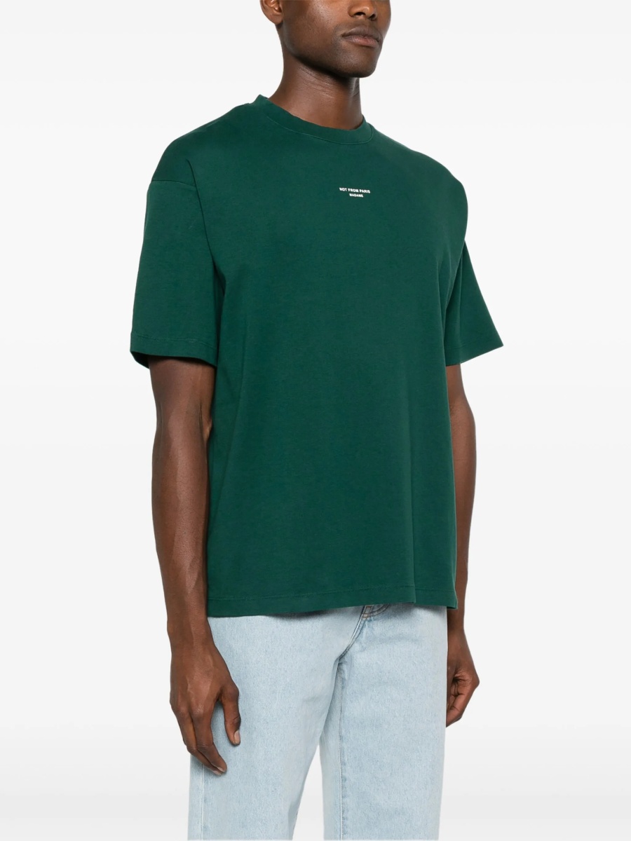 Tricou DRÔLE DE MONSIEUR verde - Img 3