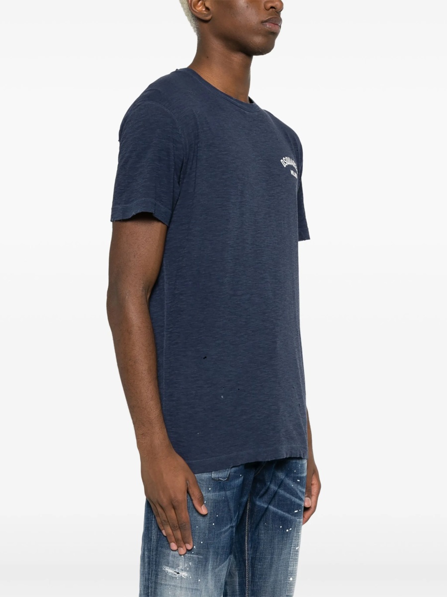 Tricou DSQUARED2 albastru - Img 3