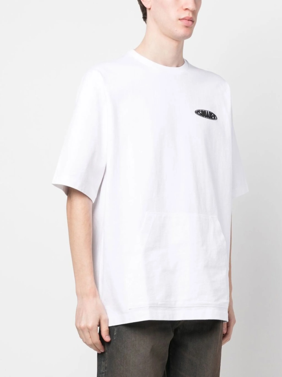 Tricou DSQUARED2 alb - Img 3
