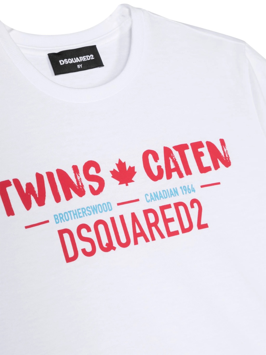 Tricou DSQUARED2 alb - Img 3