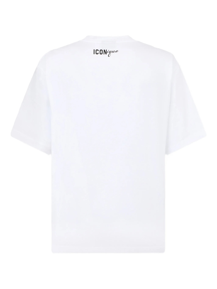 Tricou DSQUARED2 alb - Img 2