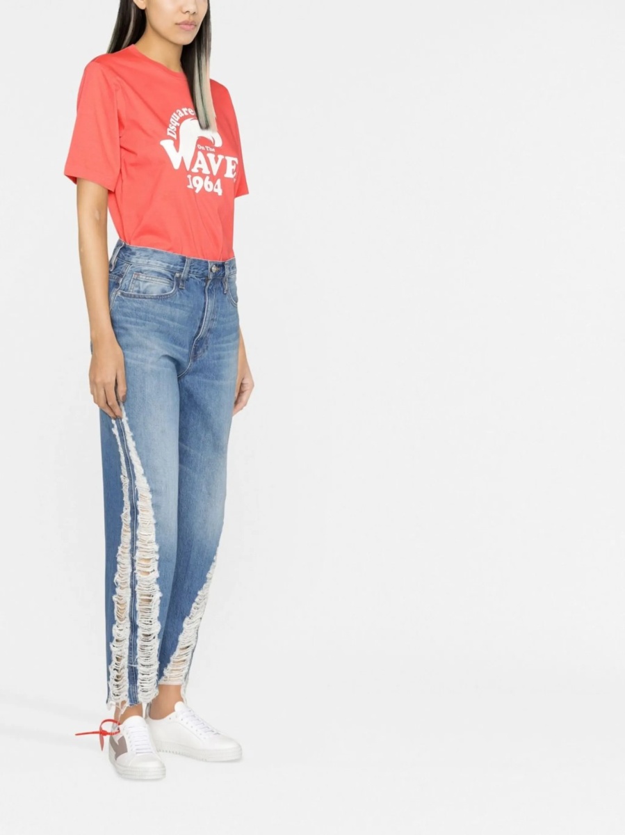 Tricou DSQUARED2 roz - Img 3