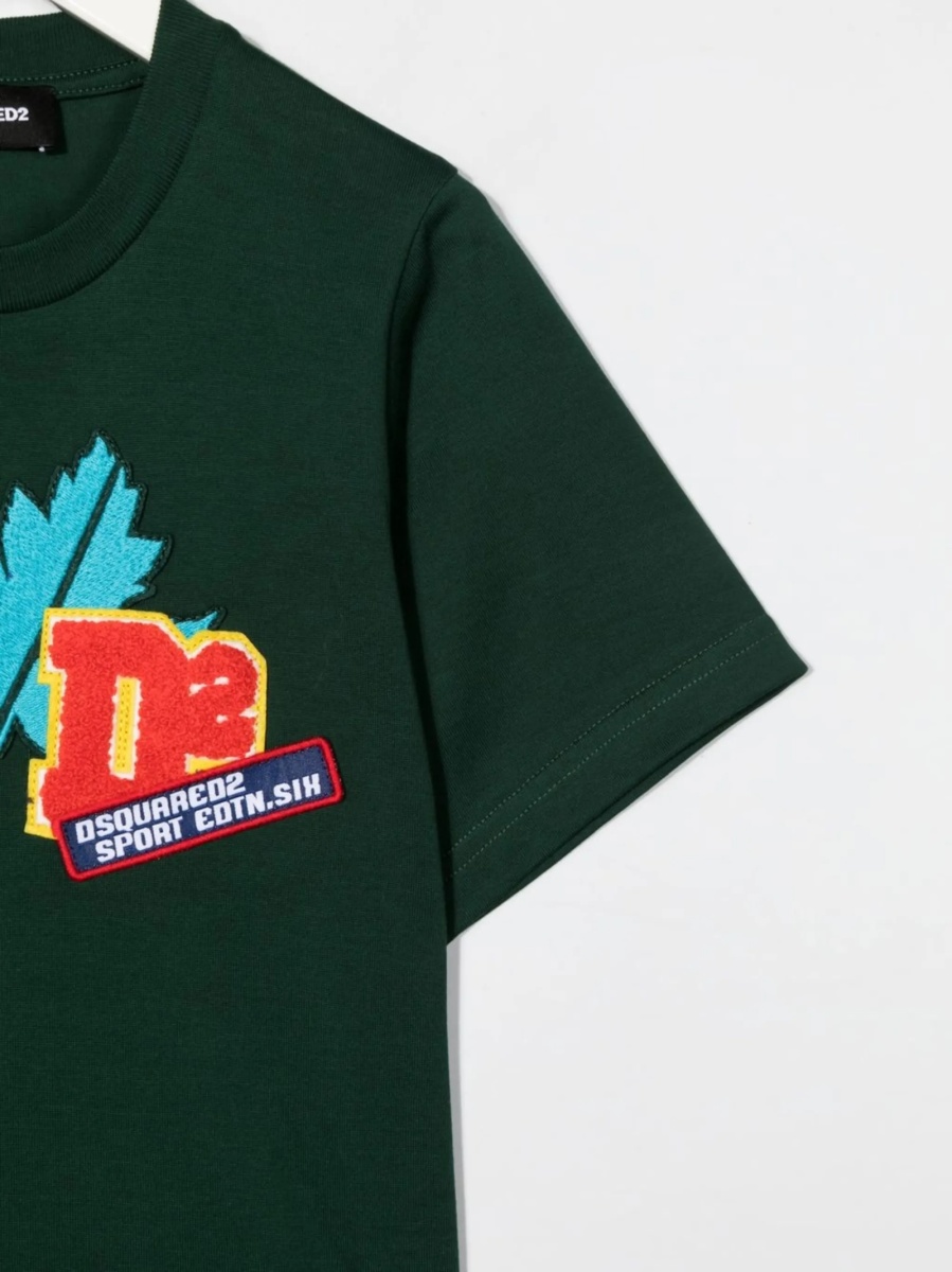Tricou DSQUARED2 verde - Img 3